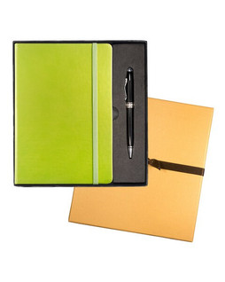 Leeman LG-9263 - Tuscany Journal And Executive Stylus Pen Set