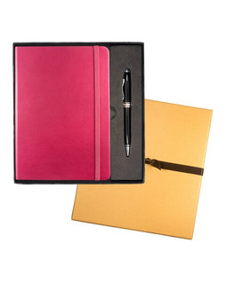 Leeman LG-9263 - Tuscany Journal And Executive Stylus Pen Set