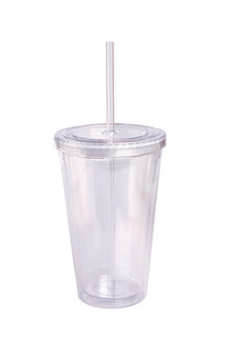 Prime Line MG850 - 16oz Double Wall Cool Acrylic Tumbler