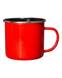 Prime Line MG691 - 16.9oz Iron And Stainless Steel Log Cabin Mug