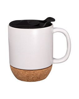 Prime Line CM210 - 14oz Ceramic Mug With Cork Base