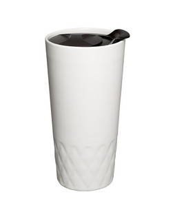 Prime Line CM215 - 14oz Double Wall Ceramic Textured Tumbler