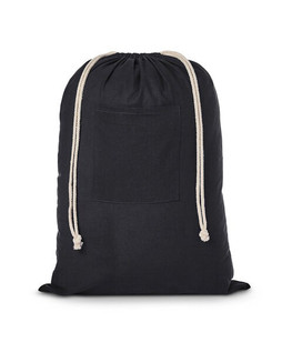 Prime Line BG411 - Heavy-Duty Cotton Drawstring Laundry Bag with Pocket