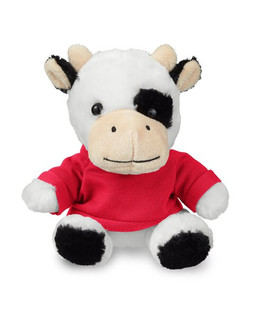 Prime Line TY6033 - 7" Plush Cow With T-Shirt