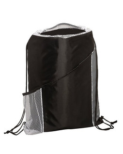 Prime Line BG212 - Sprint Angled Drawstring Sports Pack With Pockets