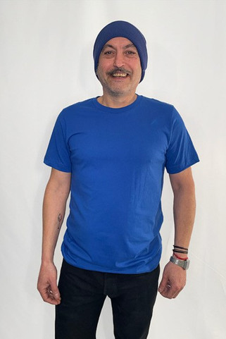 Radsow KS001 - T-Shirt Confortable en Pur Coton Naturel