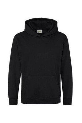 AWDIS JUST HOODS JH01J - Eco-Friendly Kids Cotton Hoodie with Kangaroo Pocket
