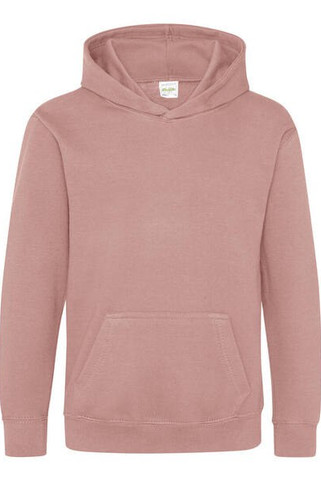 AWDIS JUST HOODS JH01J - Eco-Friendly Kids Cotton Hoodie with Kangaroo Pocket