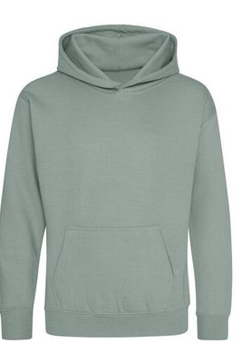 AWDIS JUST HOODS JH01J - Eco-Friendly Kids Cotton Hoodie with Kangaroo Pocket