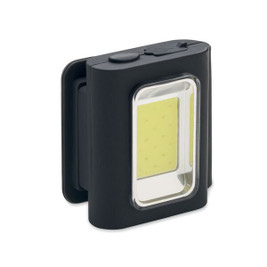 GiftRetail MO2069 - COB Portable USB Rechargeable COB Flashlight with Clip