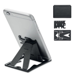 GiftRetail MO2071 - TACKLE Ultimate Multi-Tool Pocket Phone Stand Kit