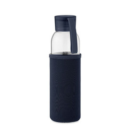 GiftRetail MO2089 - EBOR Eco-Friendly 500ml Recycled Glass Bottle with Pouch