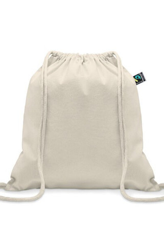 OSOLE DRAW Eco-Friendly Fairtrade Cotton Drawstring Bag - GiftRetail MO2096