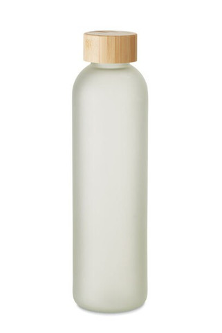 LOM Eco-Friendly Bamboo Lid Sublimation Glass Bottle 650ml - GiftRetail MO6921