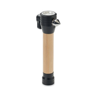LUSTRE Bamboo Torch with Safety Hammer & Cutter - GiftRetail MO6941