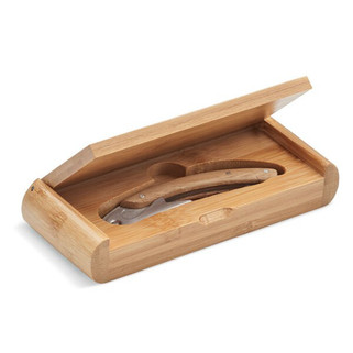 SONO Premium Bamboo Waiters Knife with Gift Box - GiftRetail MO6974