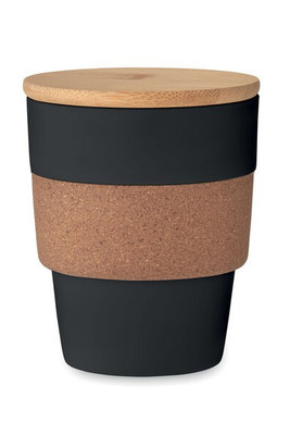 GALAO Eco-Friendly Recycled PP Tumbler with Bamboo Lid - GiftRetail MO6981