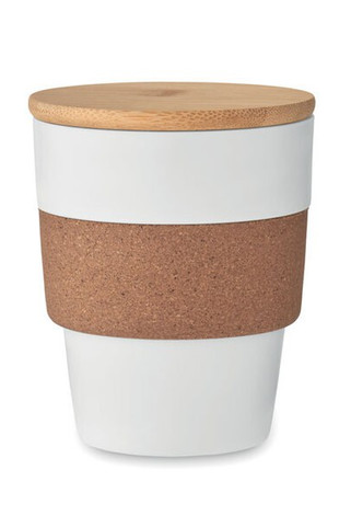 GALAO Eco-Friendly Recycled PP Tumbler with Bamboo Lid - GiftRetail MO6981