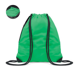 GiftRetail MO6994 - SHOOP BRIGHT Reflective Safety Drawstring Bag with Pocket