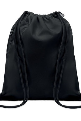 NIGHT Eco-Friendly Large Drawstring Bag with Side Pocket - GiftRetail MO6997