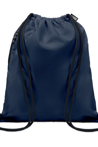 NIGHT Eco-Friendly Large Drawstring Bag with Side Pocket - GiftRetail MO6997