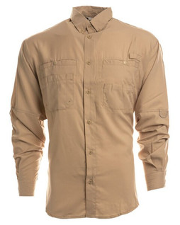 Burnside B2299 - Mens Functional Long-Sleeve Fishing Shirt