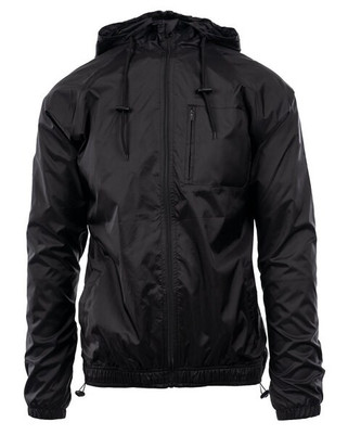 Burnside B9728 - Mens Nylon Hooded Coaches Jacket