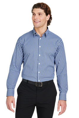 Devon & Jones DG536 - Crownlux Performance® Men's Gingham Shirt