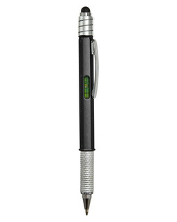 Harriton M007 - Multifunctional Spinner Pen with Stylus and Ruler