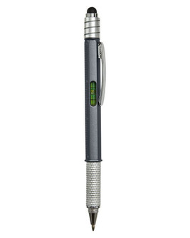 Harriton M007 - Multifunctional Spinner Pen with Stylus and Ruler