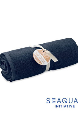 SAND SEAQUAL Eco-Friendly Recycled SEAQUAL® Beach Towel 70x140cm - GiftRetail MO2059