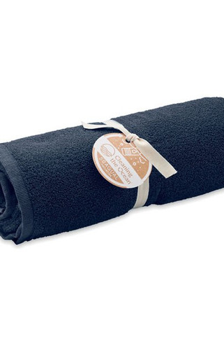 WATER SEAQUAL Eco-Friendly SEAQUAL® Recycled Cotton Towel 100x170cm - GiftRetail MO2060
