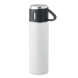 GiftRetail MO2117 - TONIA 420ml Double Wall Insulated Flask with Cup