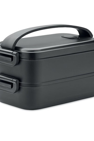 IDOLUNCH Eco-Friendly Two-Tier Recycled PP Lunch Box - GiftRetail MO2119