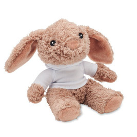 GiftRetail MO2121 - BUNNY Adorable Bunny Plush in Hoodie for Sublimation