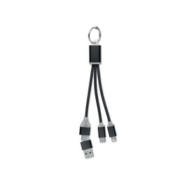 GiftRetail MO2141 - BLUE 4 in 1 latauskaapeli tyyppi C
