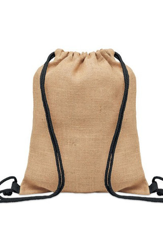 FUKURO Jute Beutel mit Kordelzug - GiftRetail MO2190