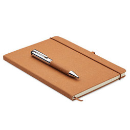 GiftRetail MO2195 - ELEGANOTE Cadernos em pele reciclada