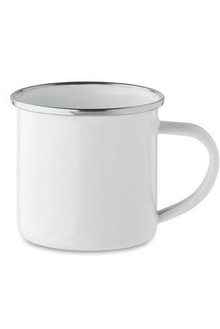Vintage Enamel Sublimation Mug - 200ml - GiftRetail MO2202