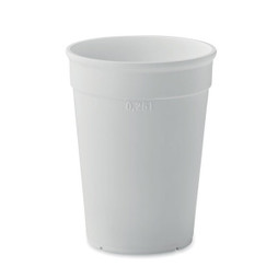 GiftRetail MO2256 - AWAYCUP PP AWAYCUP Kierrätetty PP-muki, tilavuus 300m