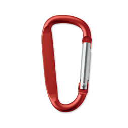 GiftRetail MO2259 - GANCHO Durable Aluminium Carabiner Clip for Everyday Use
