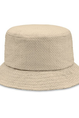 BILGOLA Eco-Friendly Paper Straw Summer Bucket Hat - GiftRetail MO2267