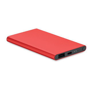POWERFLAT C Powerbank 4000 mAh - GiftRetail MO6825
