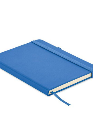 ARPU Eco-Friendly Recycled Leather A5 Notebook with Pen Holder - GiftRetail MO6835