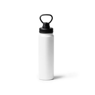 POLIT Double-walled 304 stainless steel sport bottle with practical carry handle - EgotierPro BI1360