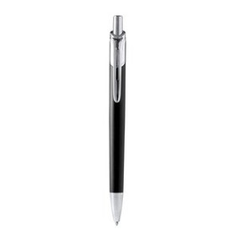 BORG Ball pen with main structure in recycled aluminium and push button in chrome-plated finish - EgotierPro BL1275