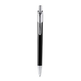 BORG Ball pen with main structure in recycled aluminium and push button in chrome-plated finish - EgotierPro BL1275