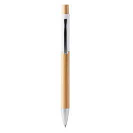Stamina BL1332 - OSIRIS Ball pen with structure and push button in bamboo