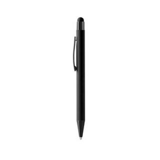 PERET Push ball pen with soft-touch metallic structure - EgotierPro BL1333