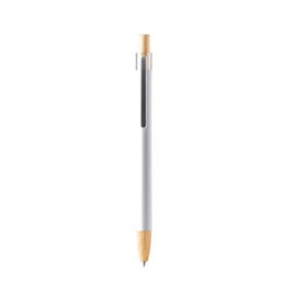 Stamina BL1339 - SILMA Ball pen with soft-touch metal structure and bamboo details